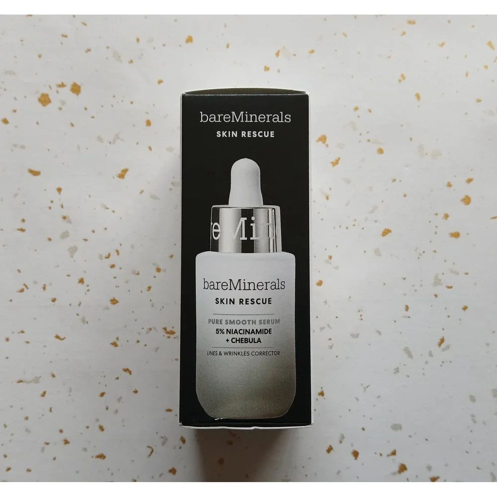 NIB bareMinerals Pure Smooth Serum 5% Niacinamide + Chebula 1 fl oz